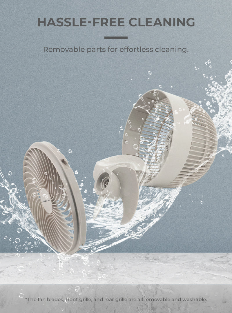 Mistral 6" DC High Velocity Desk Fan with Remote MHV620DR