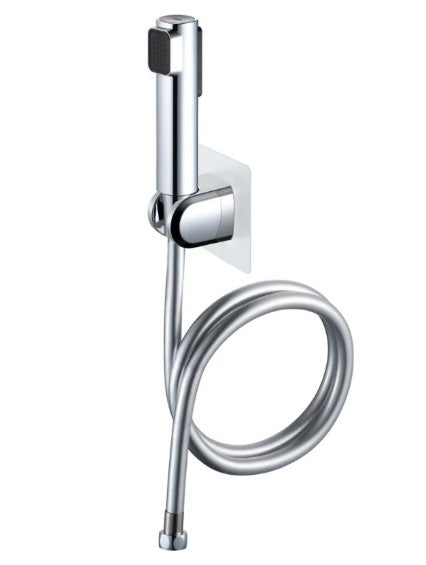 Rubine Dual Outlet Bidet Spray FLUSSO-F7A in Chrome/ Gun Metal