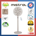 Mistral 12" DC High Velocity Stand Fan with Remote MHV1279DR