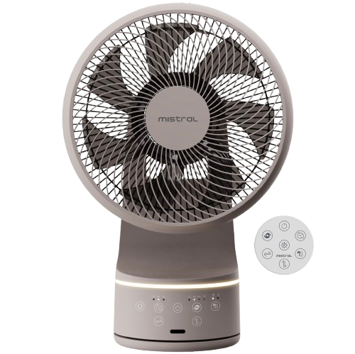 Mistral 10" DC High Velocity Desk Fan with Remote MHV1087DR